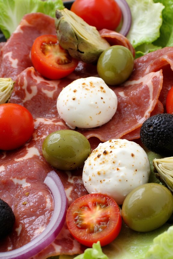 italian cured meat salad