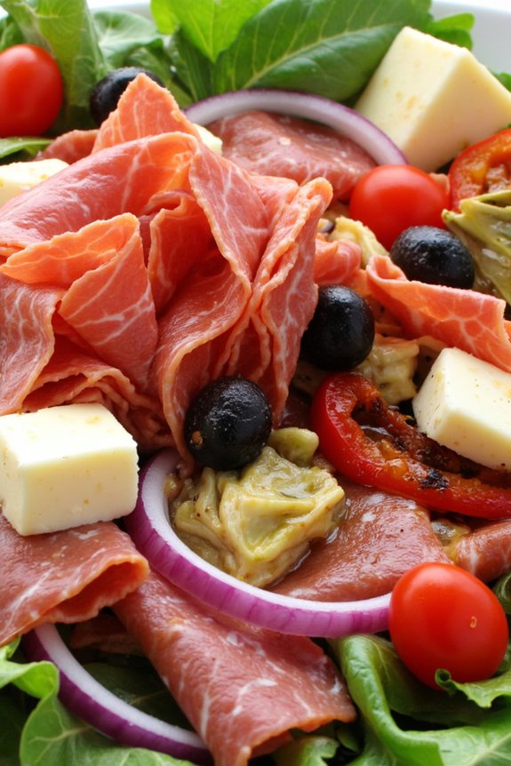 italian cured meat salad