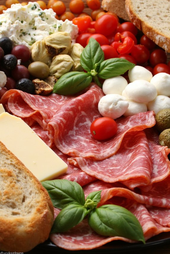italian cured meats platter