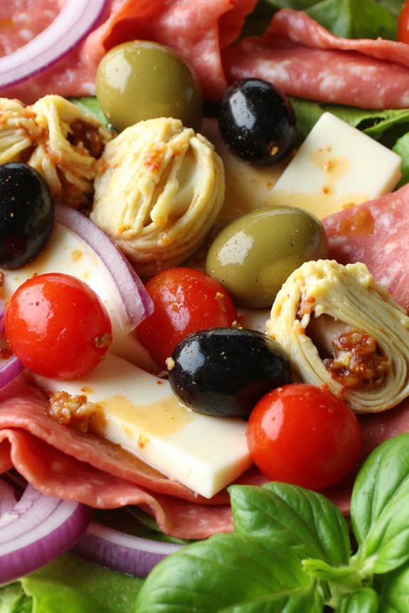 italian flavors in salad
