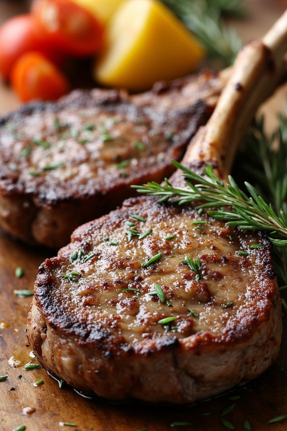 italian herb lamb chops