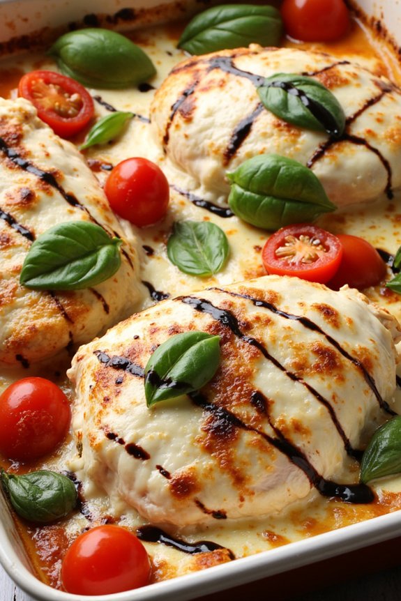 italian inspired chicken casserole