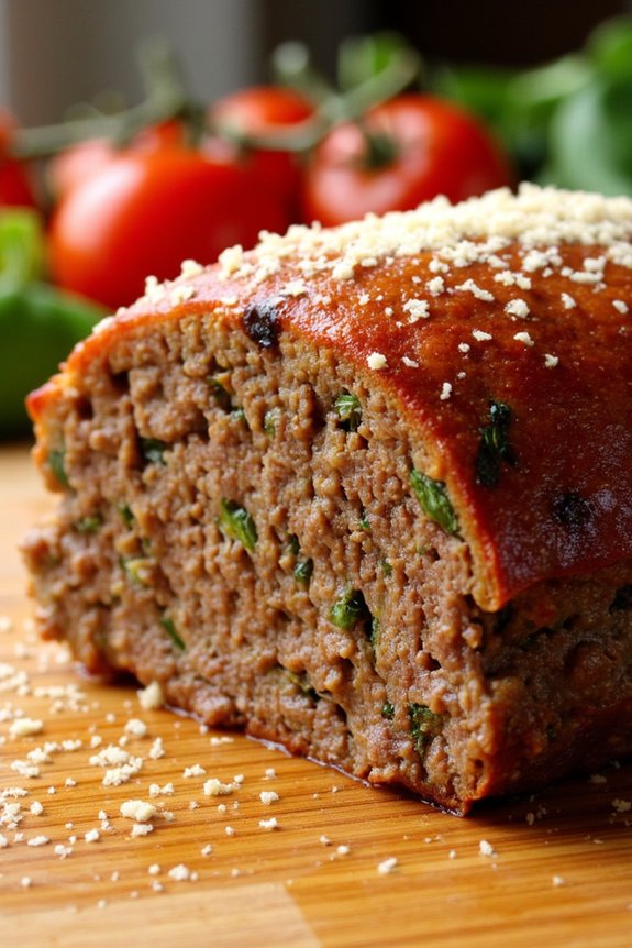 italian inspired meatloaf recipe