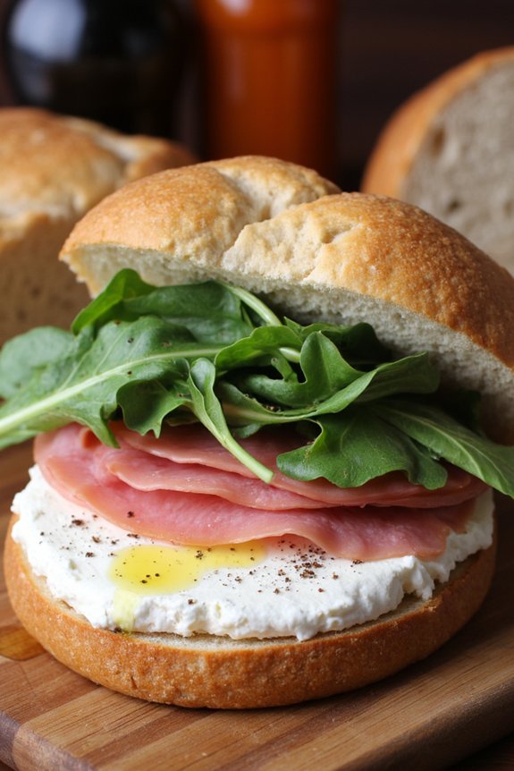 italian mortadella ricotta delight