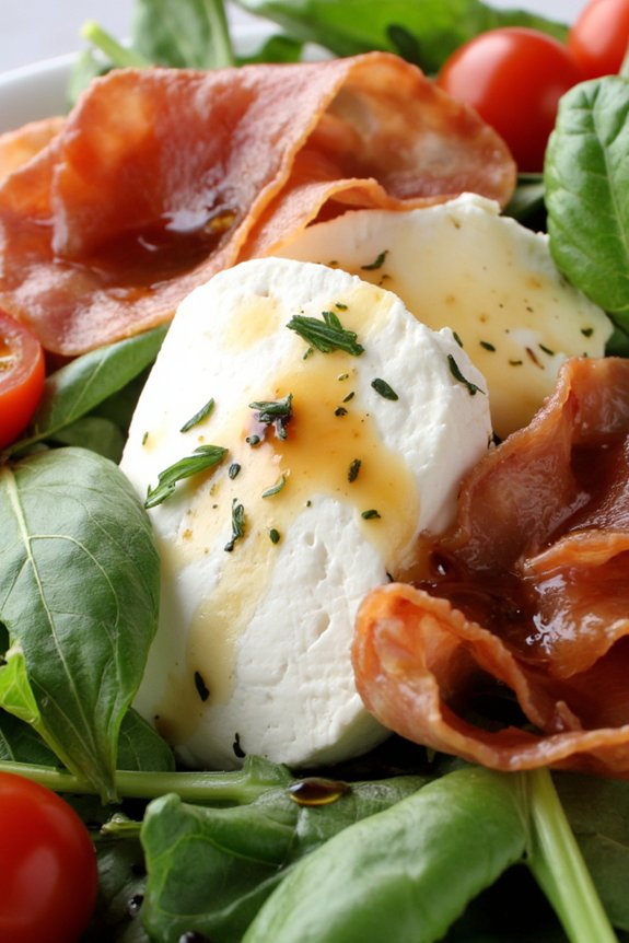 italian mozzarella prosciutto salad