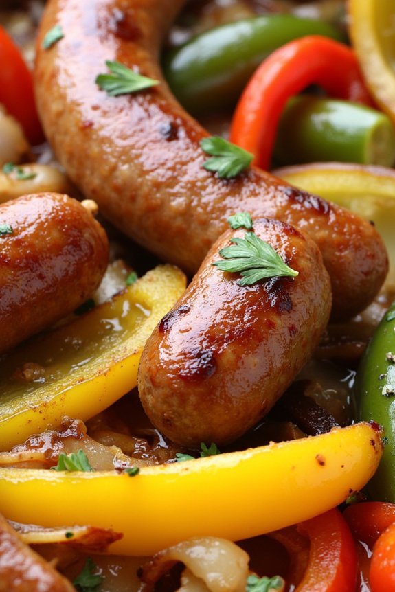 italian sausage and peppers