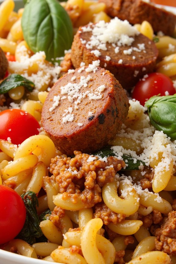 italian sausage orzo delight