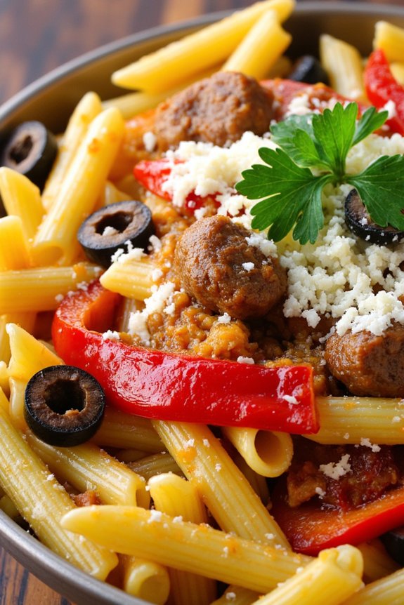 italian sausage pasta salad