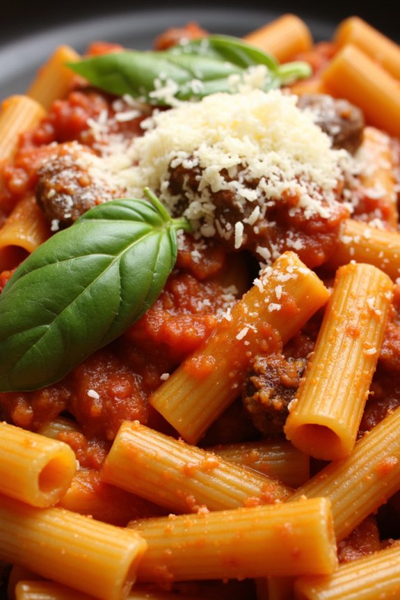 italian sausage tomato pasta