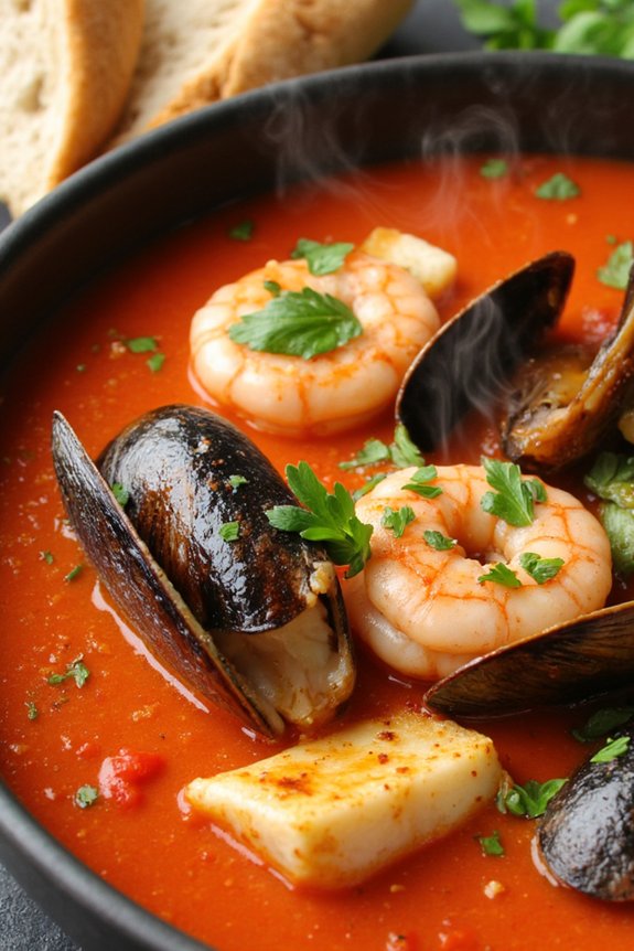 italian seafood soup delight