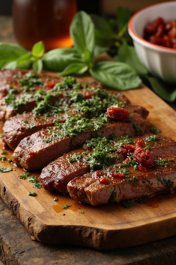 italian skirt steak delight