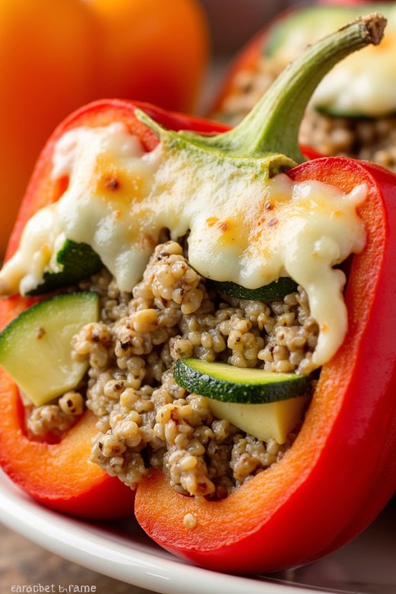 italian stuffed bell peppers