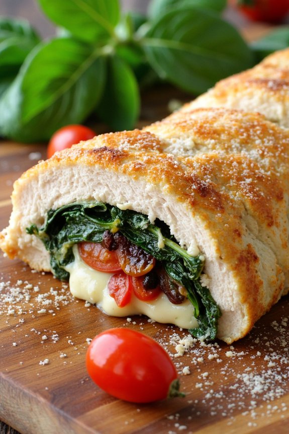 italian stuffed chicken breast