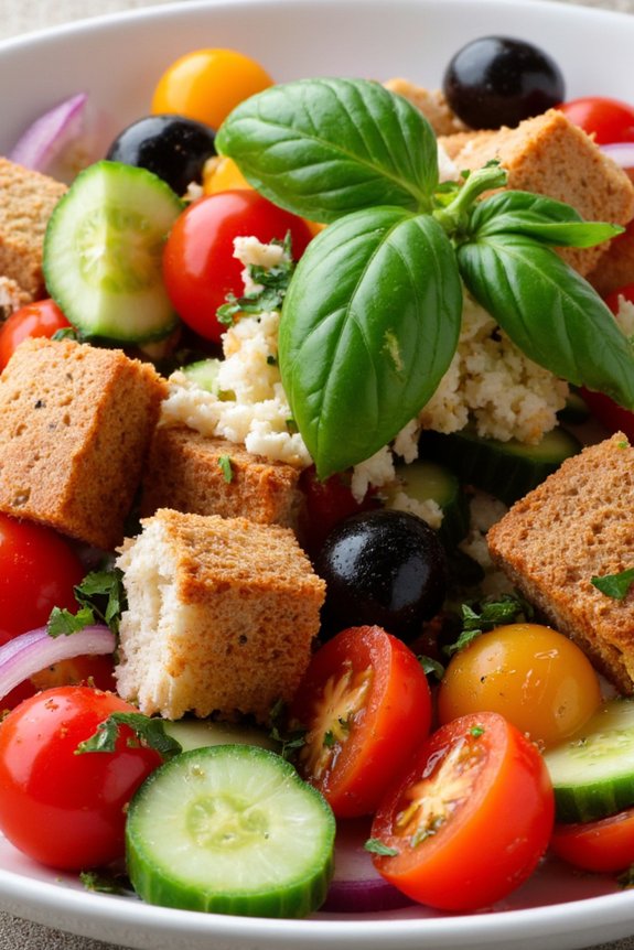 italian summer bread salad