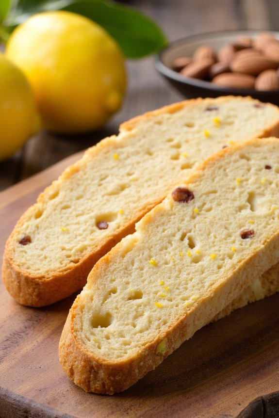 lemon almond biscotti recipe