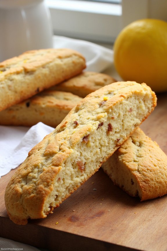 lemon almond biscotti recipe
