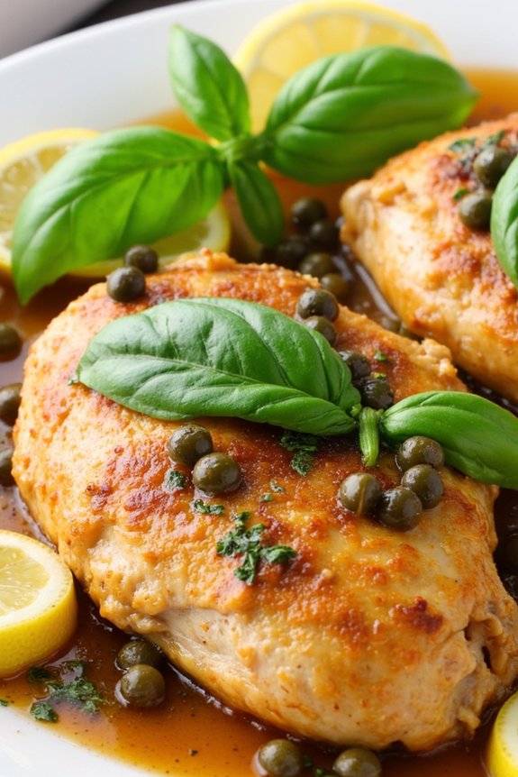 lemon basil chicken delight