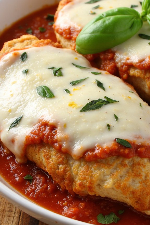 lemon basil chicken parmesan