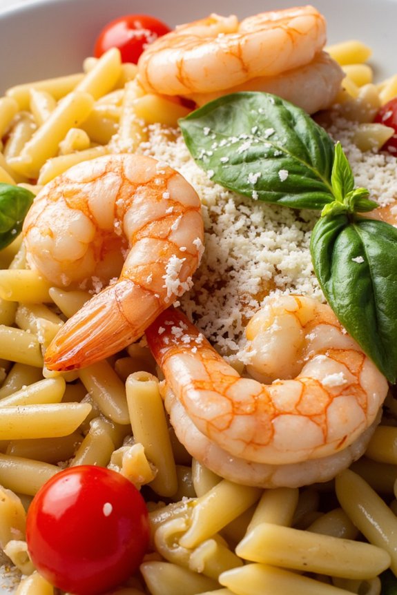lemon basil shrimp orzo