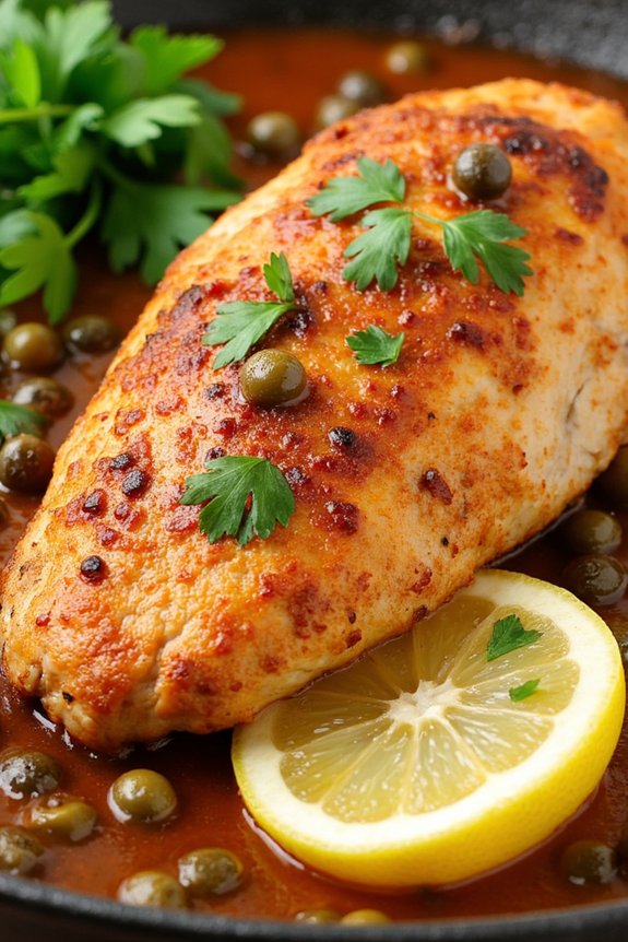 lemon chicken with capers