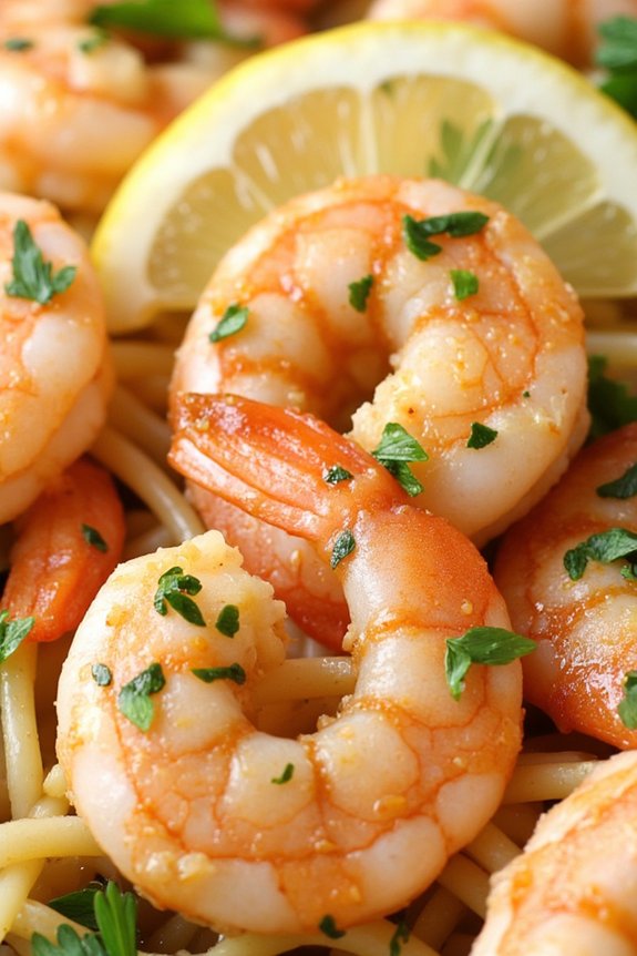 lemon garlic shrimp scampi