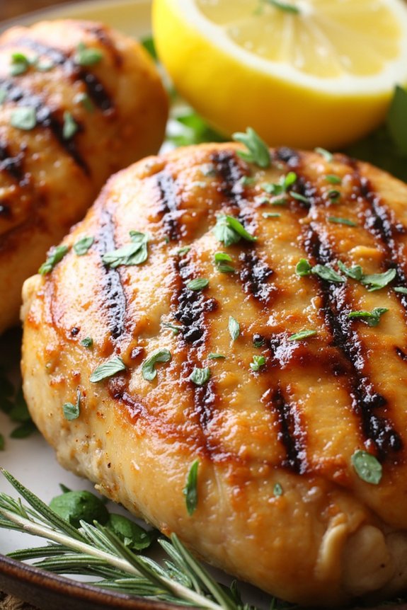lemon herb grilled chicken