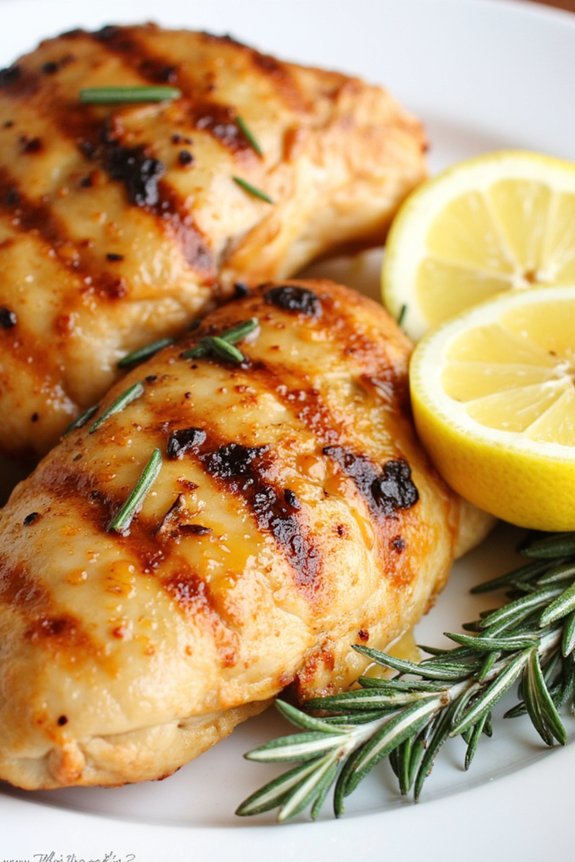 lemon herb marinated chicken