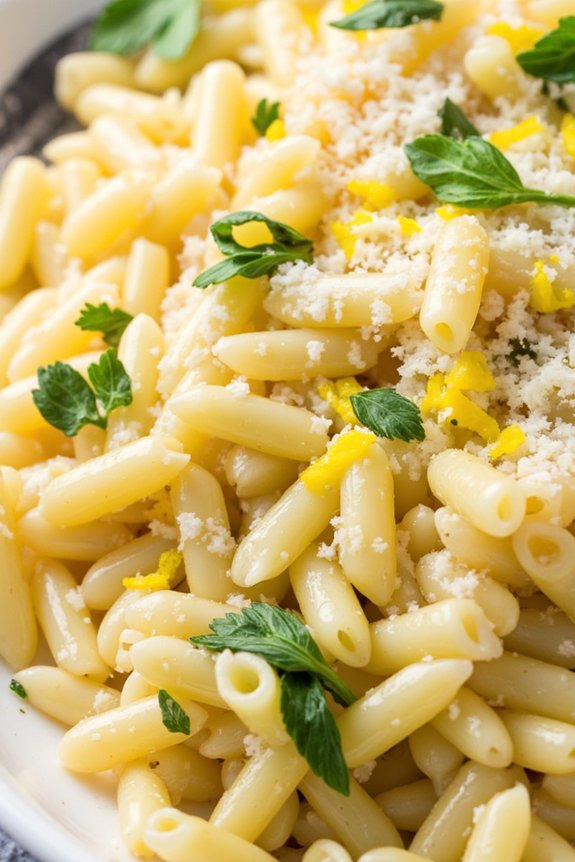 lemon herb orzo delight