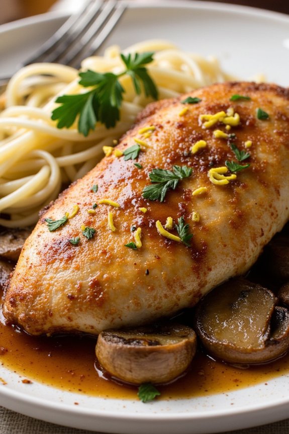 lemon infused chicken marsala recipe