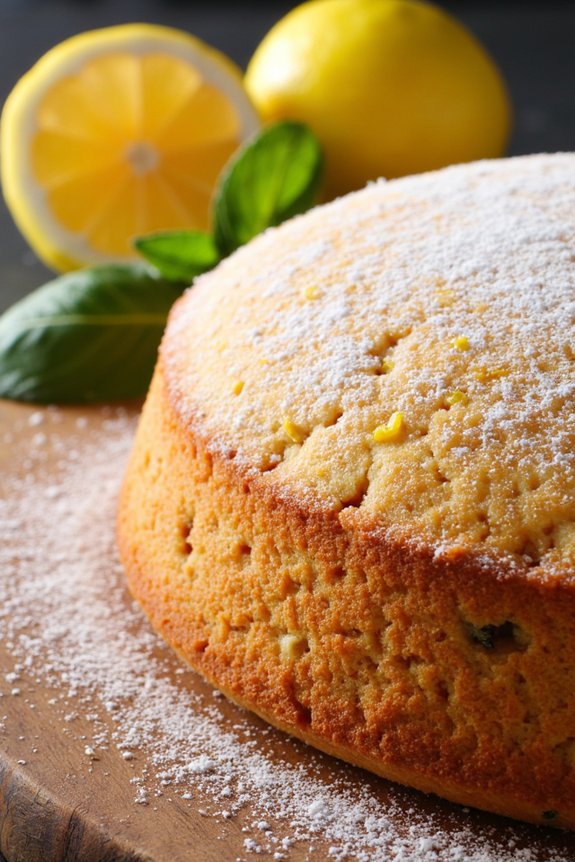 lemon olive oil cake