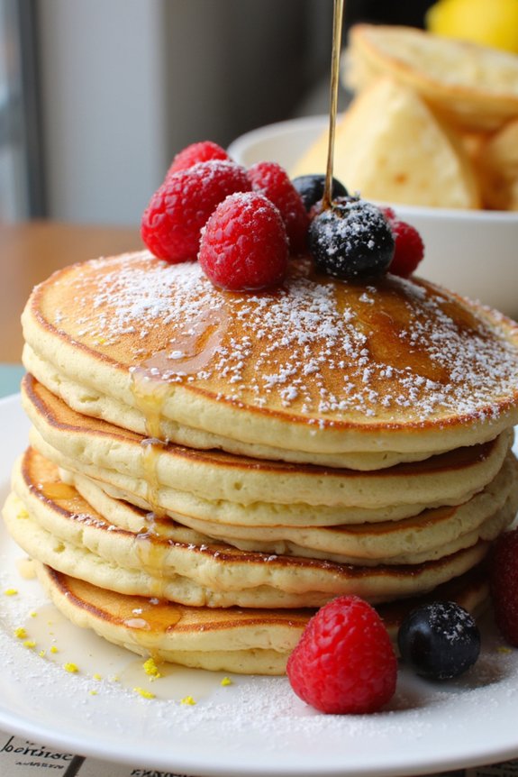 lemon ricotta pancake delight