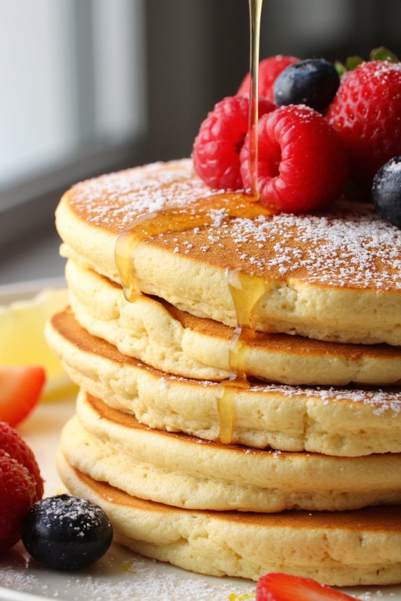 lemon ricotta pancake recipe