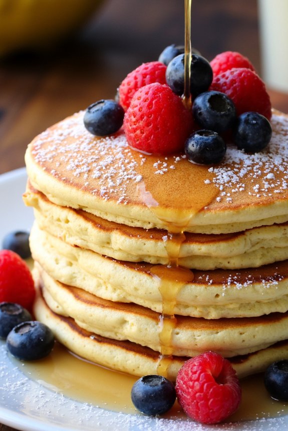 lemon ricotta pancake recipe