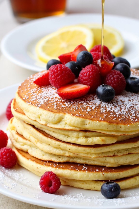 lemon ricotta pancakes recipe