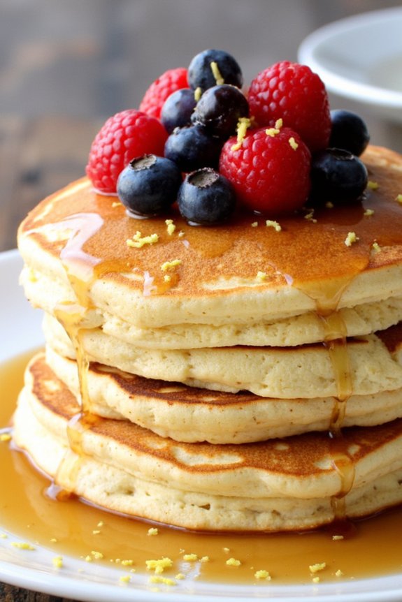 lemon ricotta pancakes recipe