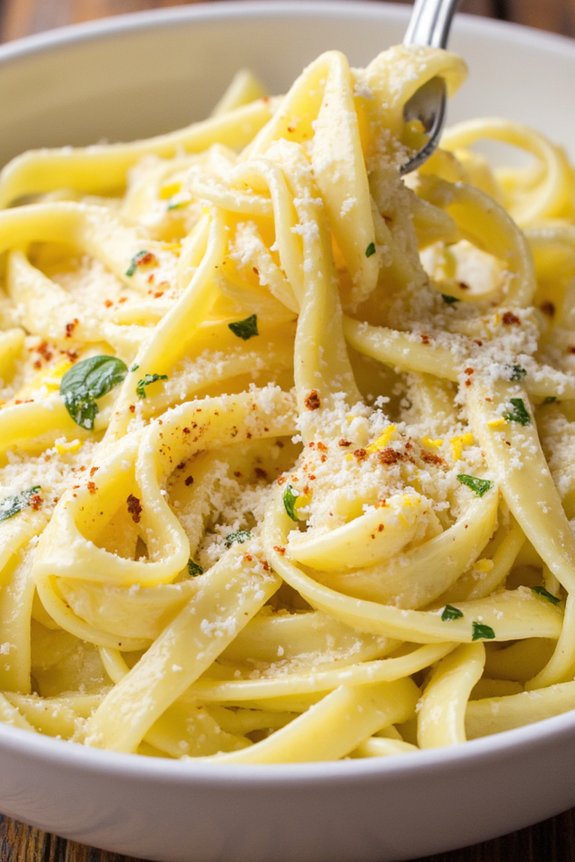 lemon ricotta pasta delight