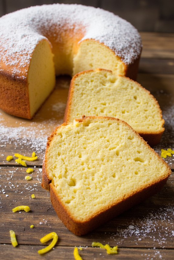 lemon ricotta pound cake