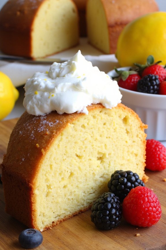lemon ricotta pound cake recipe