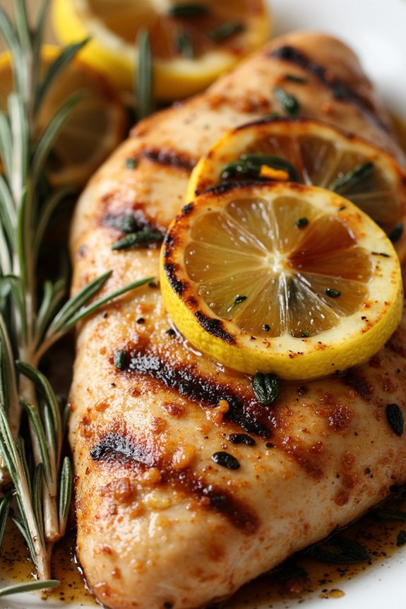 lemon rosemary grilled chicken