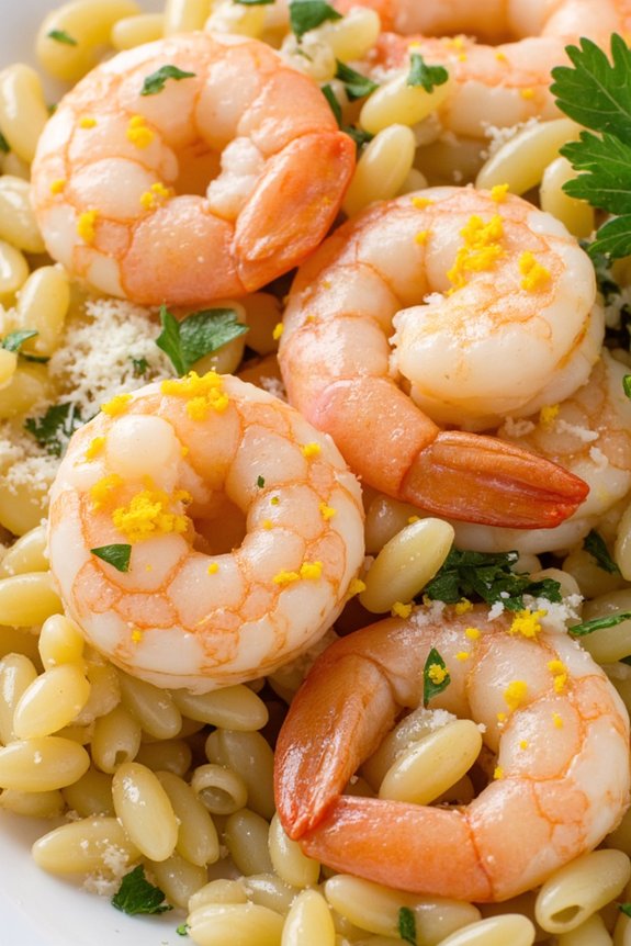 lemon shrimp orzo recipe