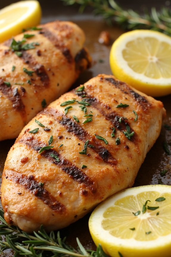 lemon thyme grilled chicken