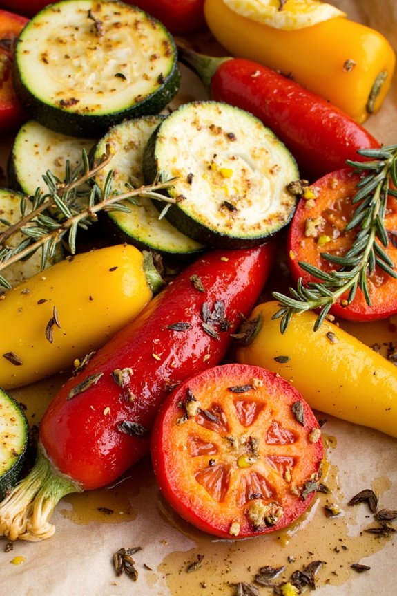 lemon thyme roasted vegetables recipe
