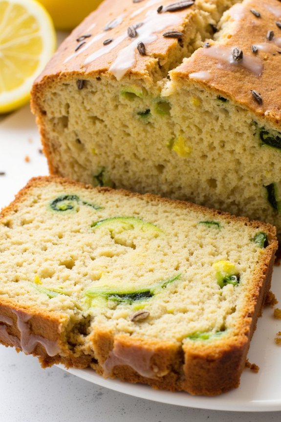 lemon thyme zucchini bread recipe