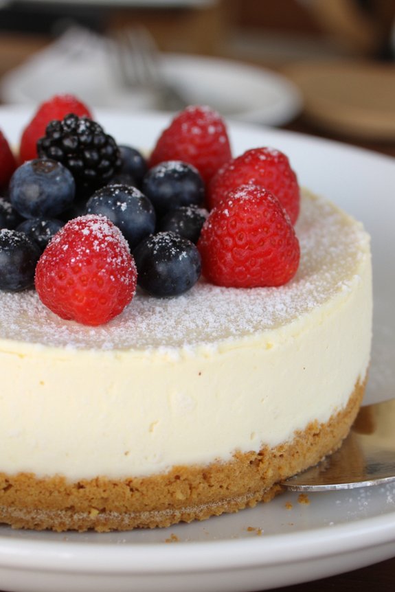 lighter italian cheesecake delight