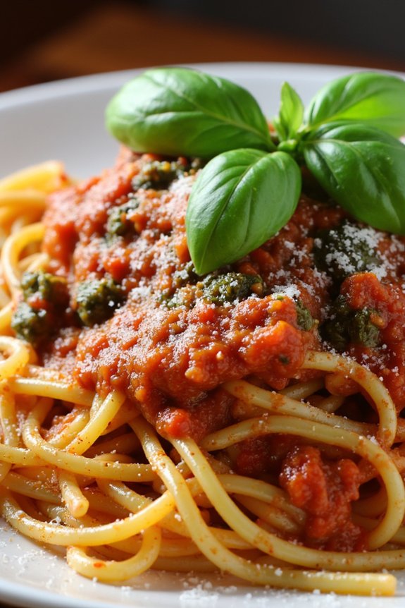 ligurian pasta with pesto