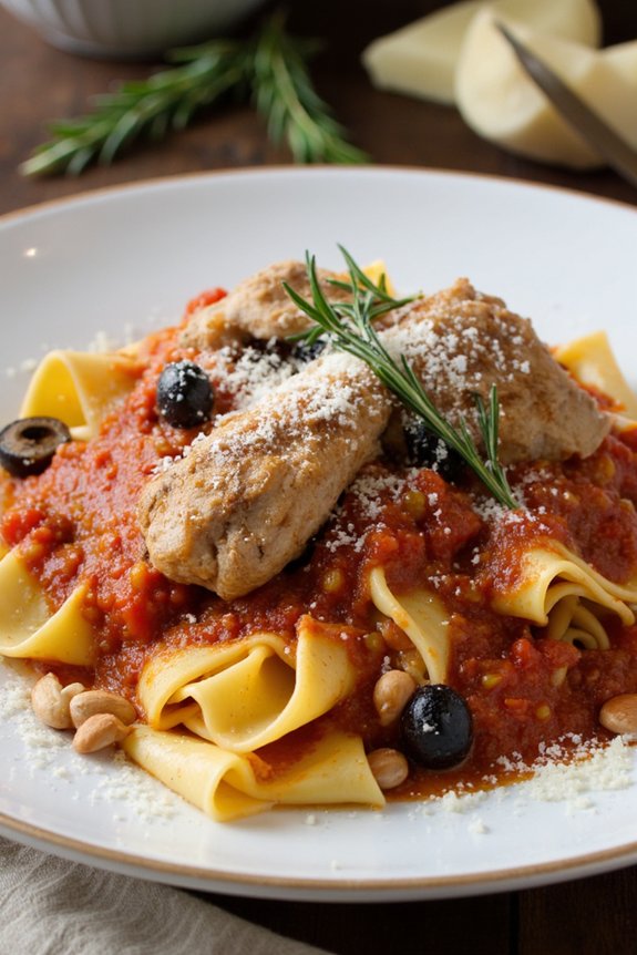 ligurian rabbit rag recipe