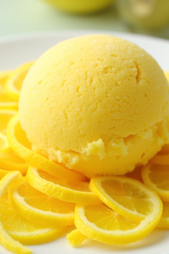 limoncello sorbet summer delight