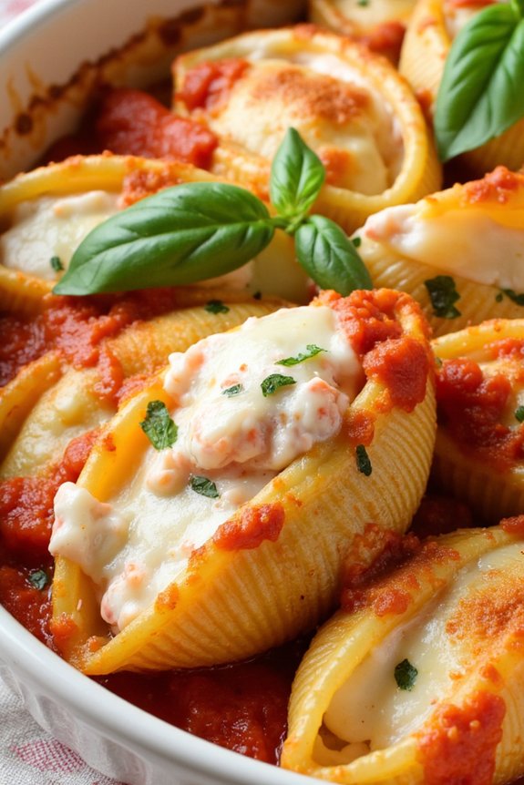 lobster ricotta stuffed shells