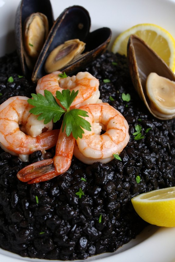 luxurious seafood risotto recipe