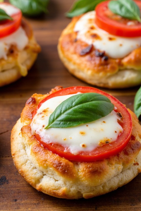 margherita pizza bites recipe